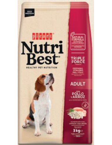 HP NUTRIBEST ADULT CHICKEN & RICE