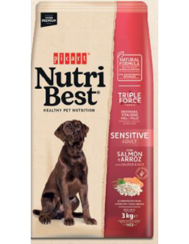 HP NUTRIBEST ADULT SENSITIVE SALMON & RICE