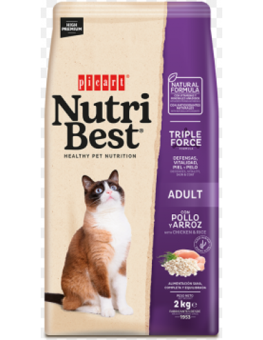 HP NUTRIBEST CAT ADULT CHICKEN & RICE