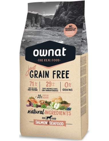 OWNAT GF JUST ADULT SALMON & SEAFOOD