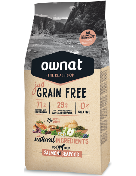 OWNAT GF JUST ADULT SALMON & SEAFOOD