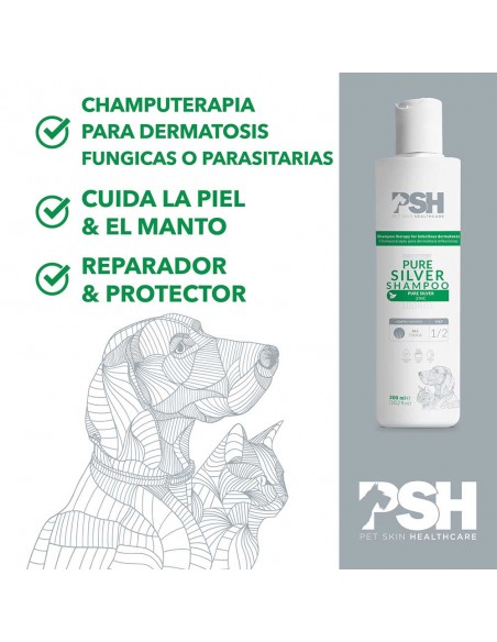 PSH PURE SILVER SHAMPOO - 300 ml