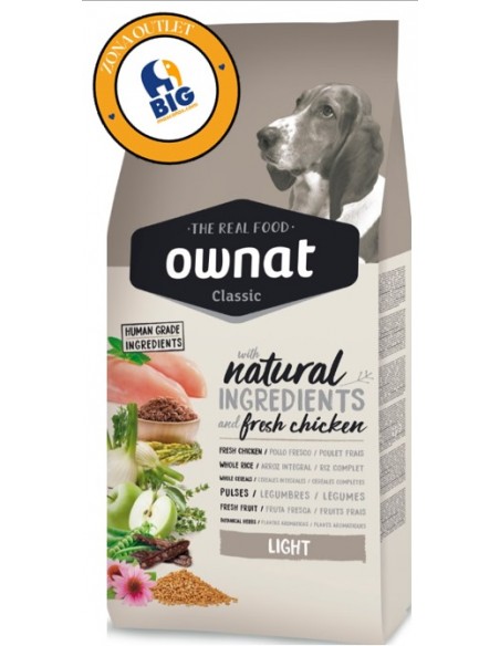 ZONA OUTLET - OWNAT CLASSIC LIGHT - SACO 20 KG